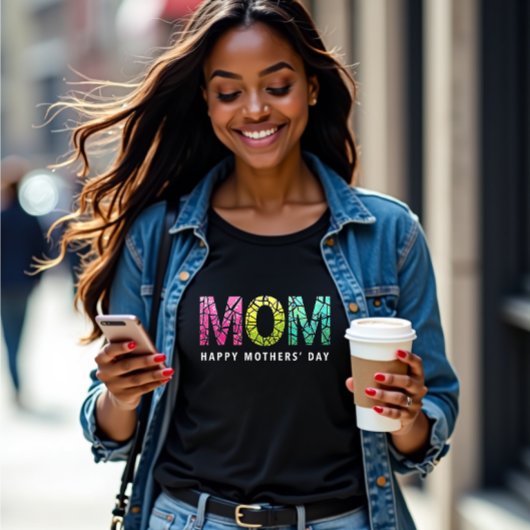 ハッピーマザーズ・デイ・お祝い・ギフト Tシャツ