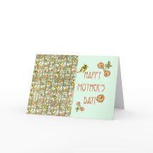 ハッピーマザーズ・デイ・ウィリアム・モリスプリント