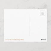 ハッピーマザーズ・デイ・ウィリアム・モリスプリント ポストカード (裏面)