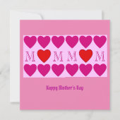 ハッピーマザーズ・デイ カード (正面)