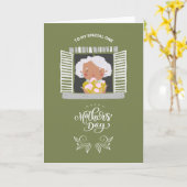 ハッピーマザーズ・デイ カード (黄色い花)