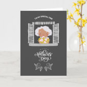 ハッピーマザーズ・デイ カード (黄色い花)