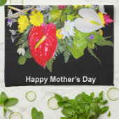 ハッピーマザーズ・デイ キッチンタオル (折り畳み)