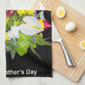 ハッピーマザーズ・デイ キッチンタオル (四つ折り)