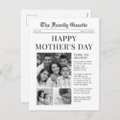 ハッピーマザーズ・デイ・グリーティングカード シーズンポストカード (正面/裏面)