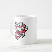 ハッピーマザーズ・デイ コーヒーマグカップ (正面左)