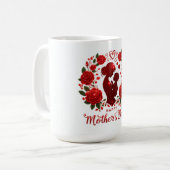 ハッピーマザーズ・デイ コーヒーマグカップ (正面左)