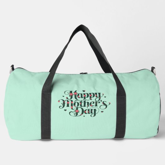 ハッピーマザーズ・デイ ダッフルバッグ (正面)