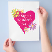 ハッピーマザーズ・デイ チラシ (手)