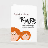ハッピーマザーズ・デイ（ドーター） カード (裏面)
