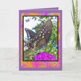 ハッピーマザーズ・デイ・バタフライグリーティングカード カード