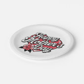 ハッピーマザーズ・デイ ペーパープレート (アングル)