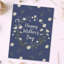 ハッピーマザーズ・デイ・ホワイトフラワー