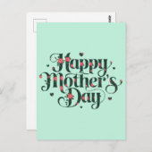 ハッピーマザーズ・デイ ポストカード (正面/裏面)