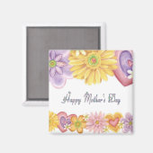 ハッピーマザーズ・デイ マグネット (正面/裏面)