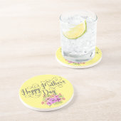 ハッピーマザーズ·デイ·マザーズ·デイ·ギフト·アイディア コースター (側面)