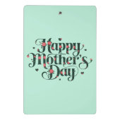 ハッピーマザーズ・デイ ミニクリップボード (裏面)