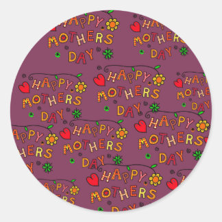 ハッピーマザーズ・デイ ラウンドシール