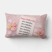 ハッピーマザーズ・デイ ランバークッション (裏面)