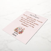 ハッピーマザーズ・デイ 箔シーズンカード (回転した状態)