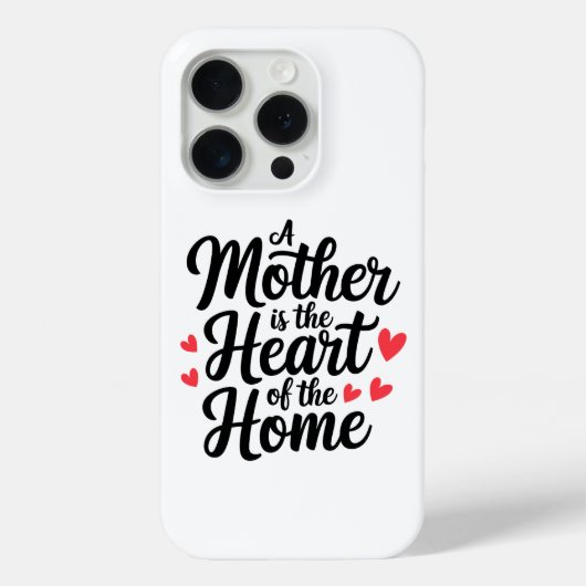 ハッピーマザーズ・デイ Case-Mate iPhoneケース (裏面)