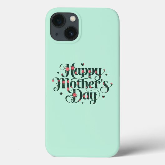 ハッピーマザーズ・デイ Case-Mate iPhoneケース (裏面)