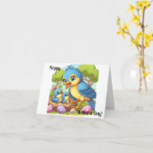 ハッピーマザーズ・デイ・from the Hatchlings カード (黄色い花)