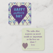 ハッピーマザーズ ノートカード (正面/裏面)