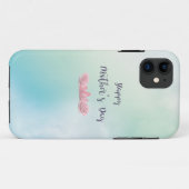 ハッピーマザーズ – 日産ピンク色の花 Case-Mate iPhoneケース (裏面(横))