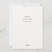 ハッピーマザーズDay 1回目お母さんカワイイ シーズンカード (裏面)