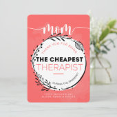 ハッピーマザーダッドデイto my最低価格セラピスト サンキューカード (スタンド正面)