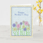 ハッピーマザーデイカード カード (黄色い花)