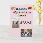 ハッピーマザーデイグラム! カード (黄色い花)