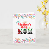 ハッピーマザーデイグリーティングカード「アラブ首長国連邦」 カード (黄色い花)