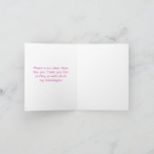 ハッピーマザーデイシャム猫と花 カード (内部)