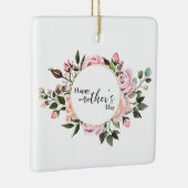 ハッピーマザーデイフォイルカード セラミックオーナメント (右)