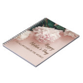 ハッピーマザーデイフラワースパイラルフォト(80ページ) ノートブック (左側)