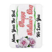 ハッピーマザーデイフレキシブルマグネット マグネット (縦)