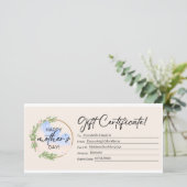 ハッピーマザーデイフローラギフト券 (スタンド正面)