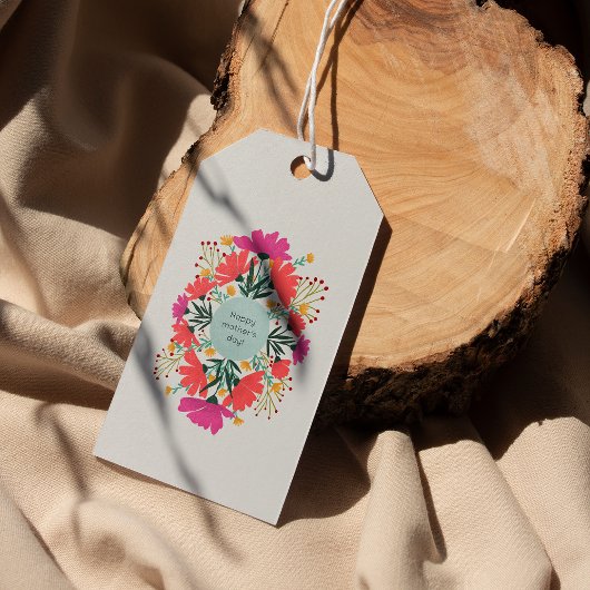 ハッピーマザーデイフローラ ギフトタグ