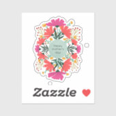 ハッピーマザーデイフローラ シール (シート)