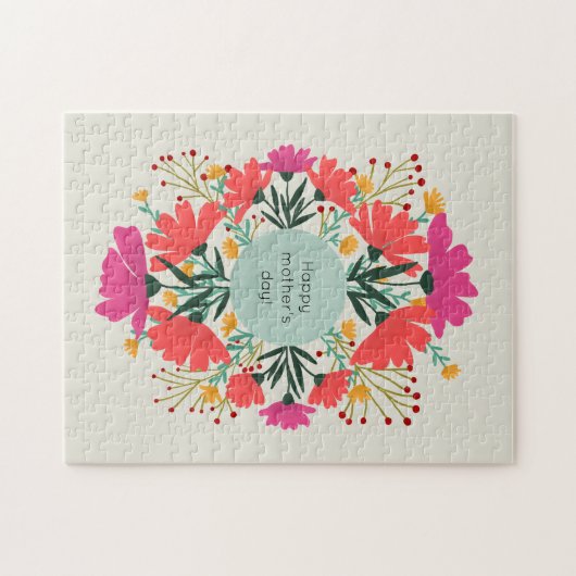 ハッピーマザーデイフローラ ジグソーパズル (横)