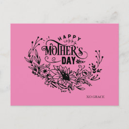 ハッピーマザーデイポストカード ポストカード
