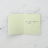 ハッピーマザーデイヴァージンメアリー宗教カード カード (内部)