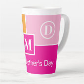 ハッピーマザーデイS/M/D カフェラテマグ (右アングル)