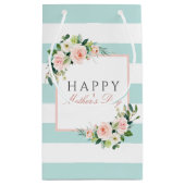 ハッピーマザーデーフローラとパタストライプーン スモールペーパーバッグ (裏面)