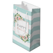 ハッピーマザーデーフローラとパタストライプーン スモールペーパーバッグ (裏面アングル)