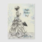 ハッピーマザーデー女ビクトリアンパラソル・バード (正面)