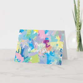 ハッピーマザーデー❤️モダン抽象芸術 カード