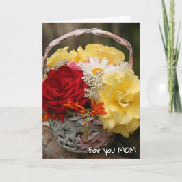 ハッピーマザー・デイ折り畳みグリーティングカード カード